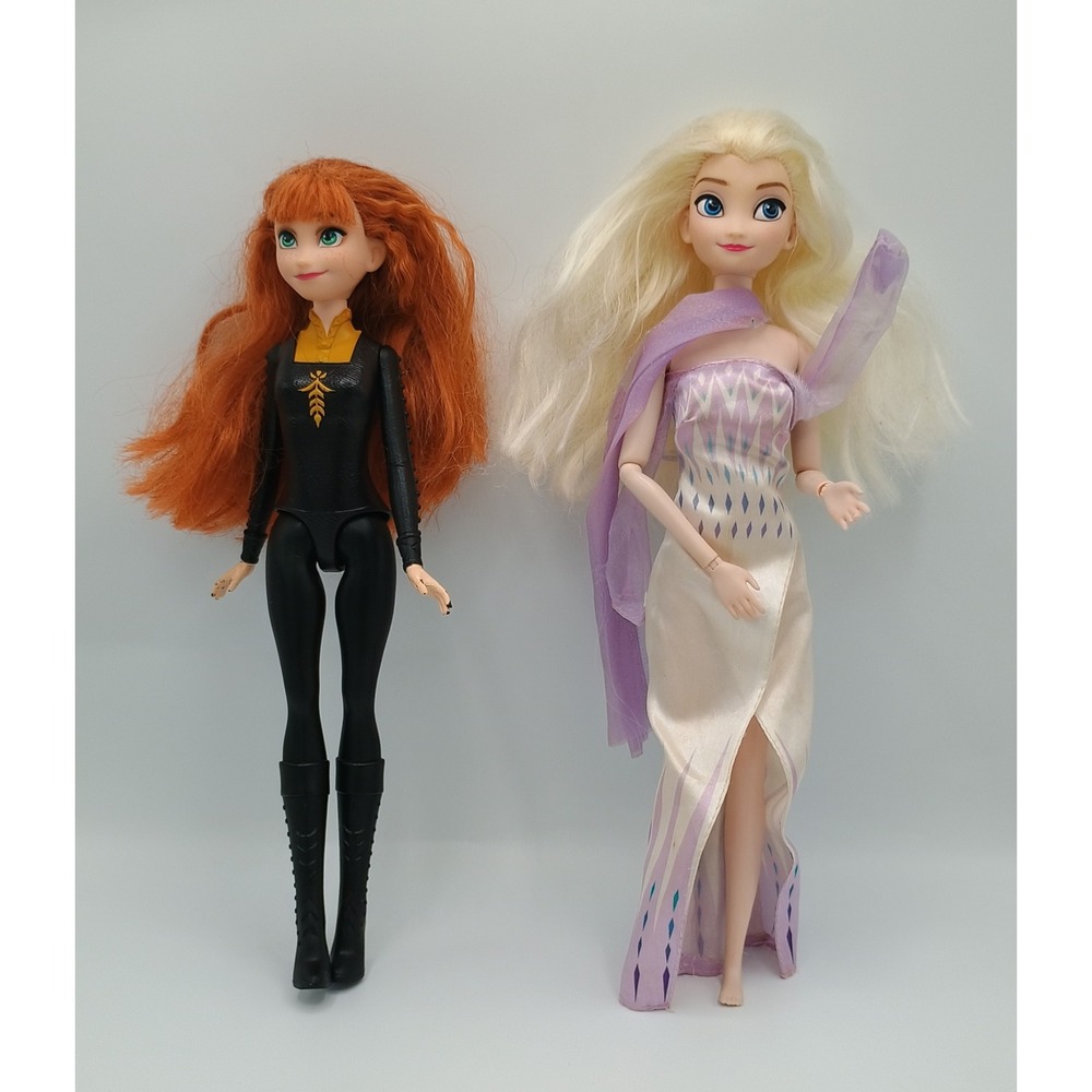 Disney FROZEN II Anna And Elsa Barbie Style Fashion Dolls